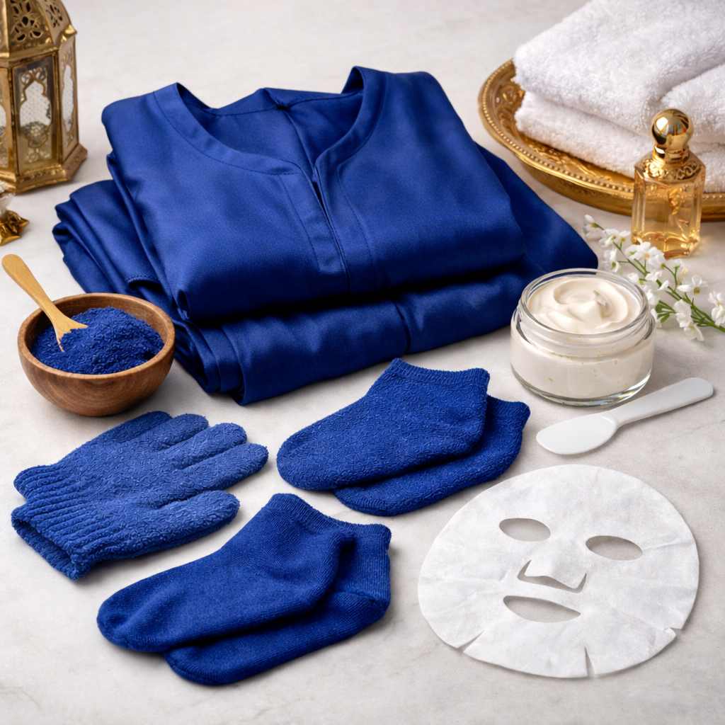 بيجامة النيلة الزرقاء